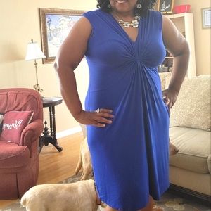 Royalty! Royal Blue dress!